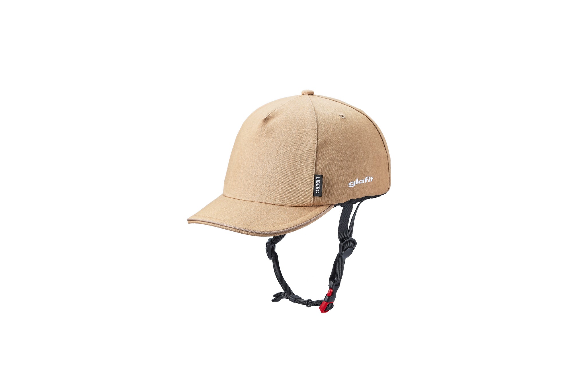 glafitオリジナルロゴ入りヘルメット サイドロゴ