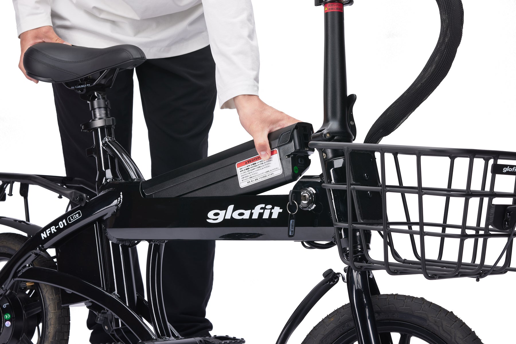 予約注文】電動サイクル NFR-01 Lite 特別カラー SOY BLACK 数量限定50