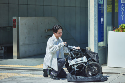 glafitオリジナル 折り畳み式輪行ソフトバッグLG